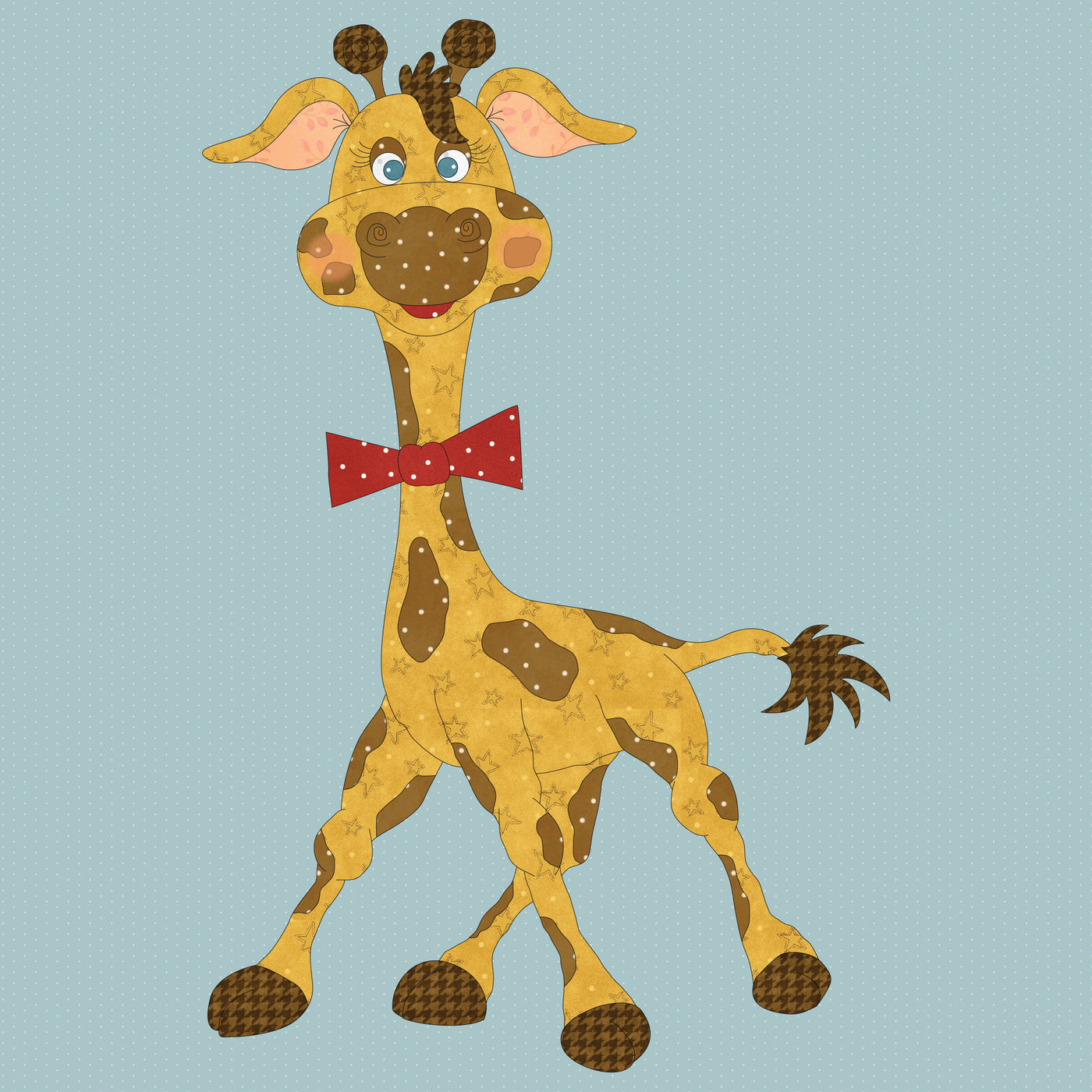 Baby Giraffe Applique
