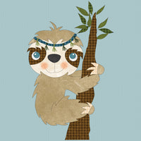 Baby Sloth Applique
