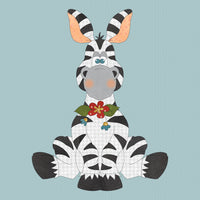 Baby Zebra Applique