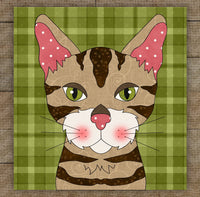 Bengal Cat Applique
