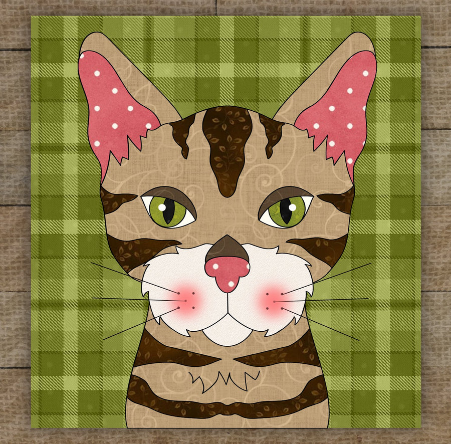 Bengal Cat Applique