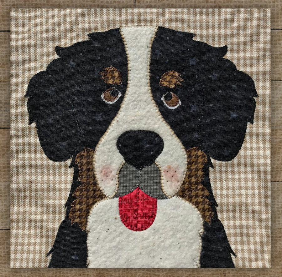 Bernese Mountain Dog Applique