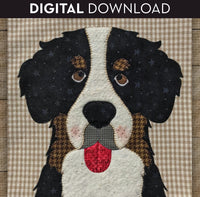 Bernese Mountain Dog Applique