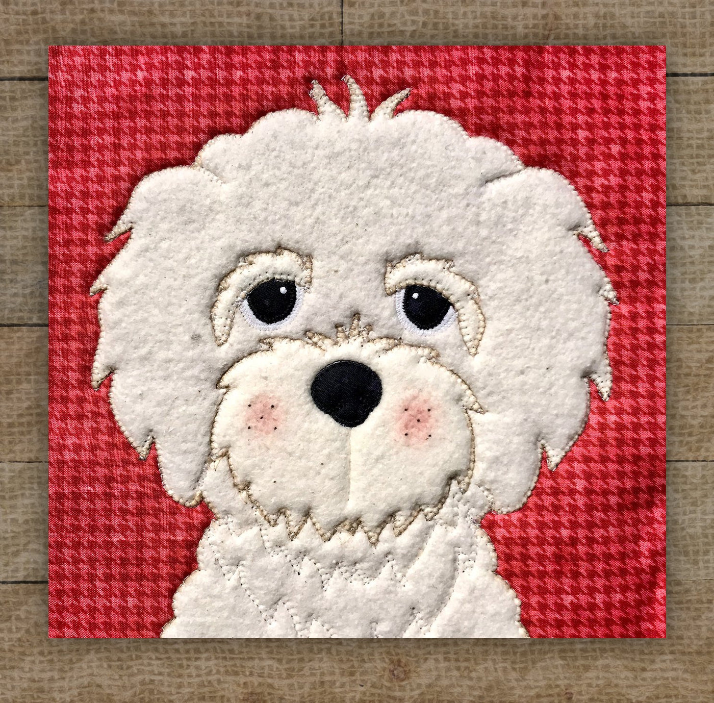 Bichon Frise Applique