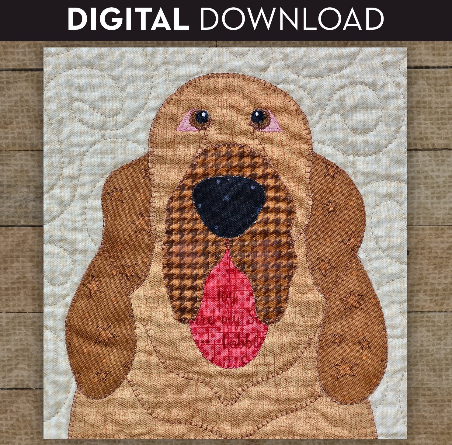 Bloodhound Applique