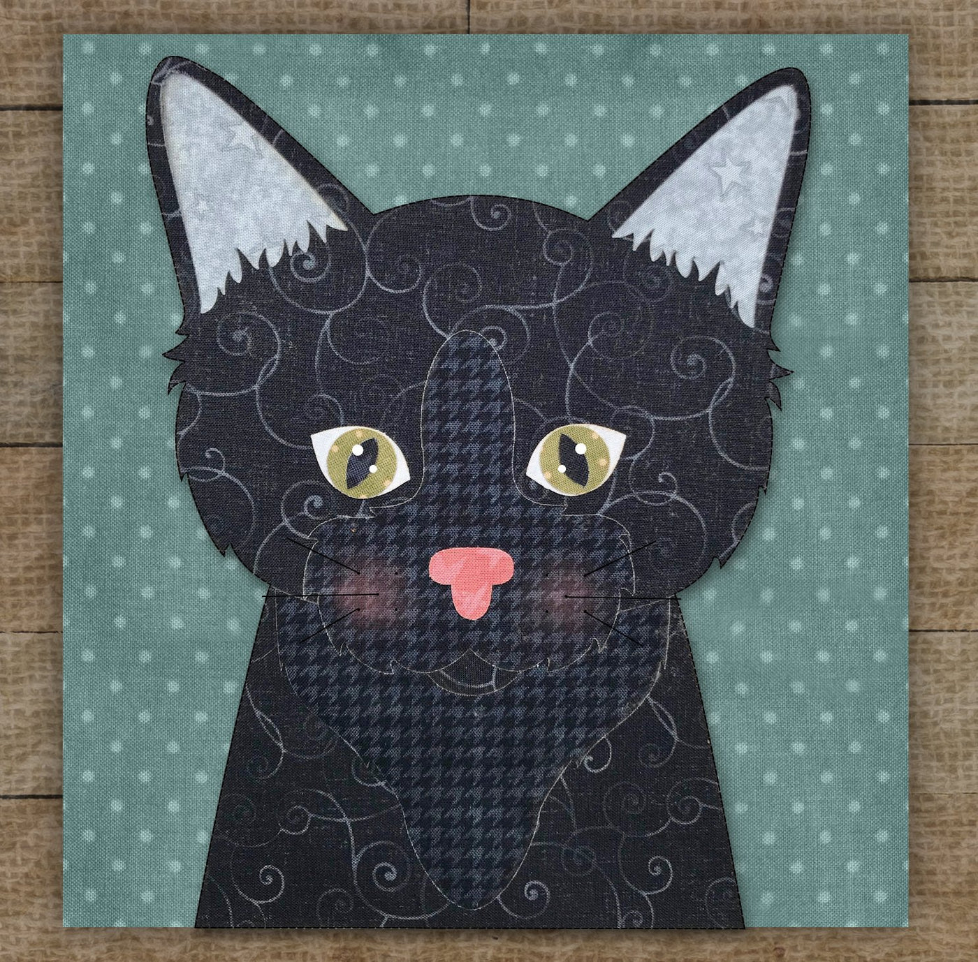 Bombay Cat Applique