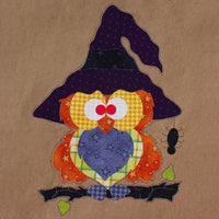 Boo Hoo Owl Applique