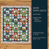 Gnome for the Holidays Book Panel Quilt Kit