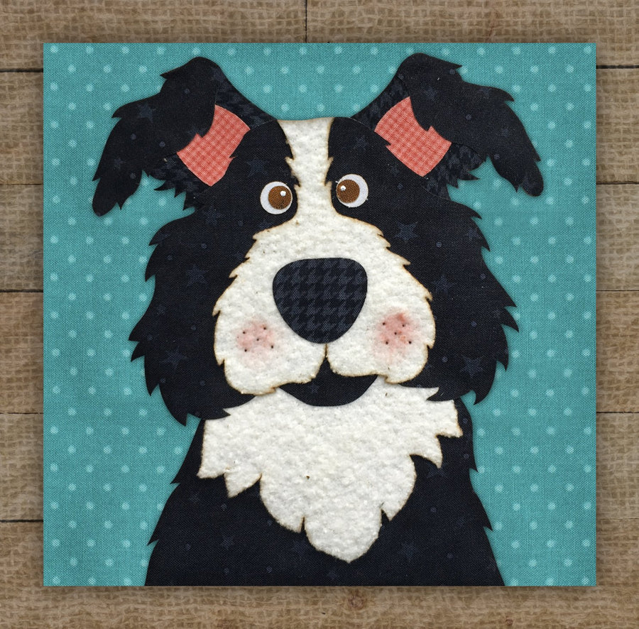 Border Collie Applique