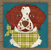 Brittany Spaniel Applique