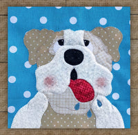 Bulldog Applique