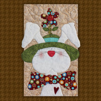 Bunny With Hat Applique