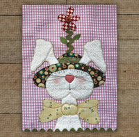 Bunny With Hat 2 Applique