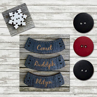 Santa & Friends Button Pack