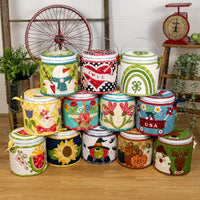 Caboodle Canister Cozies Laser Precut Pack - Embroidery Version