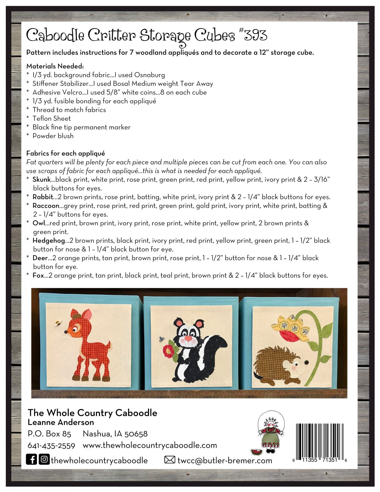 Caboodle Critter Storage Cubes