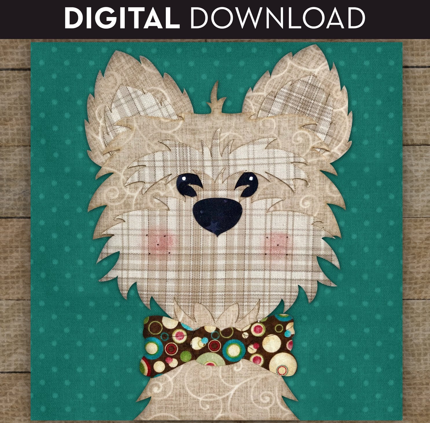 Cairn Terrier Applique
