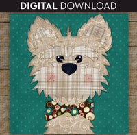 Cairn Terrier Applique