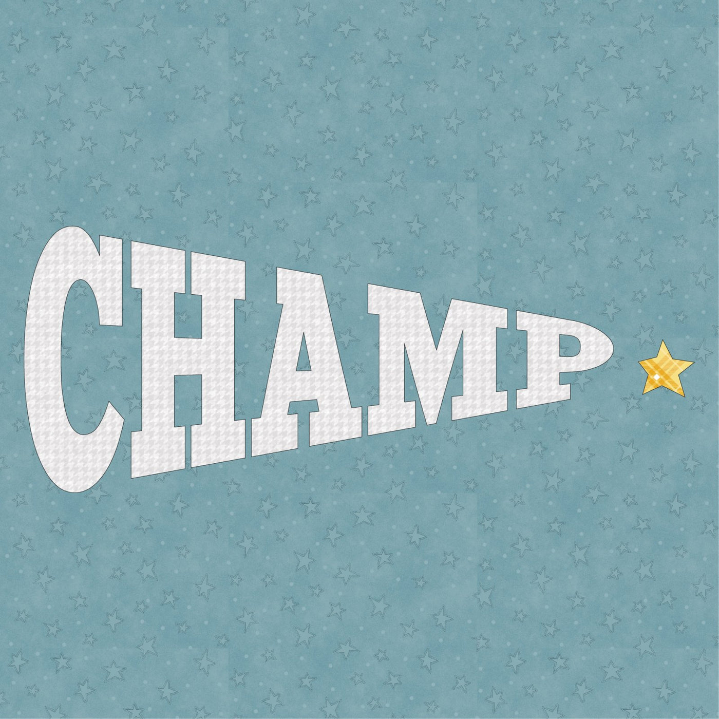 Champ Precut Fused Applique Pack