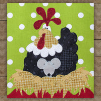 Chicken Precut Fused Applique Kit