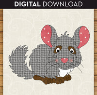 Chinchilla Applique