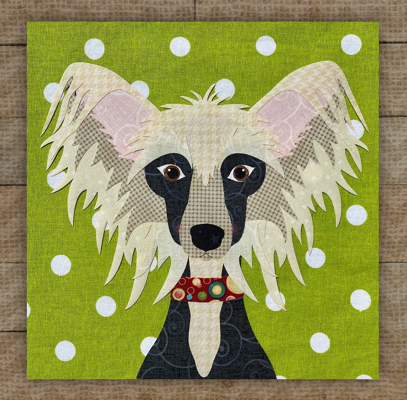 Chinese Crested Applique