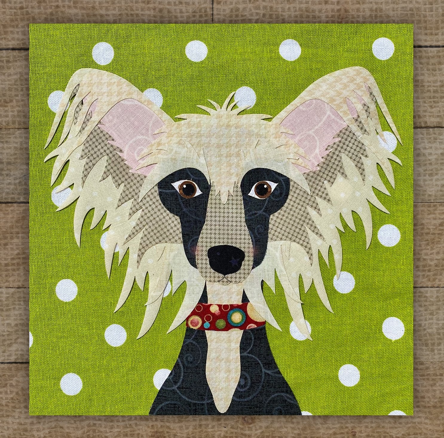 Chinese Crested Applique