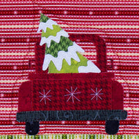Christmas Truck Applique