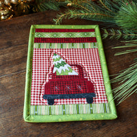 Christmas Truck Mug Rug Kit