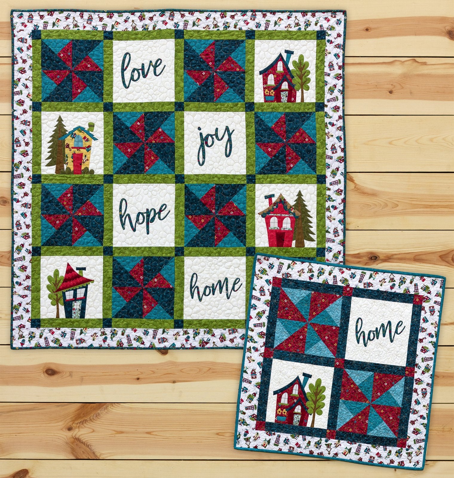 Covered in Truth Applique Quilt & Table Topper Pattern