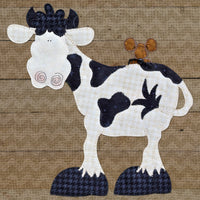 Cow & Mouse Applique