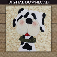 Dalmatian Applique