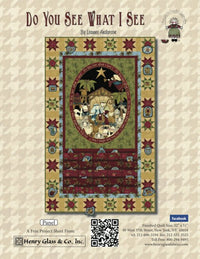 Do You See What I See Panel Quilt Pattern (FREE Digital Download)