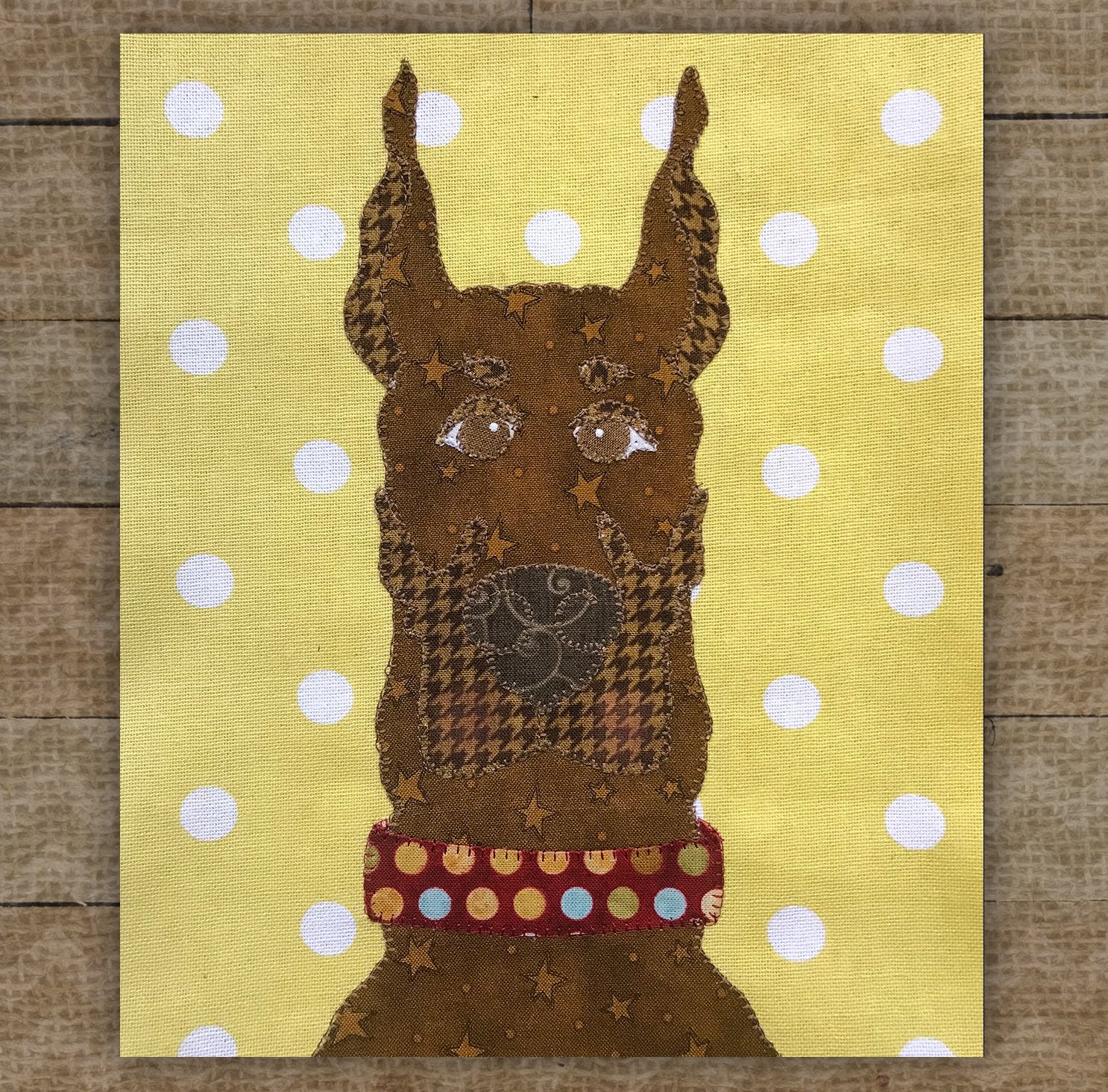 Doberman Pinscher Applique
