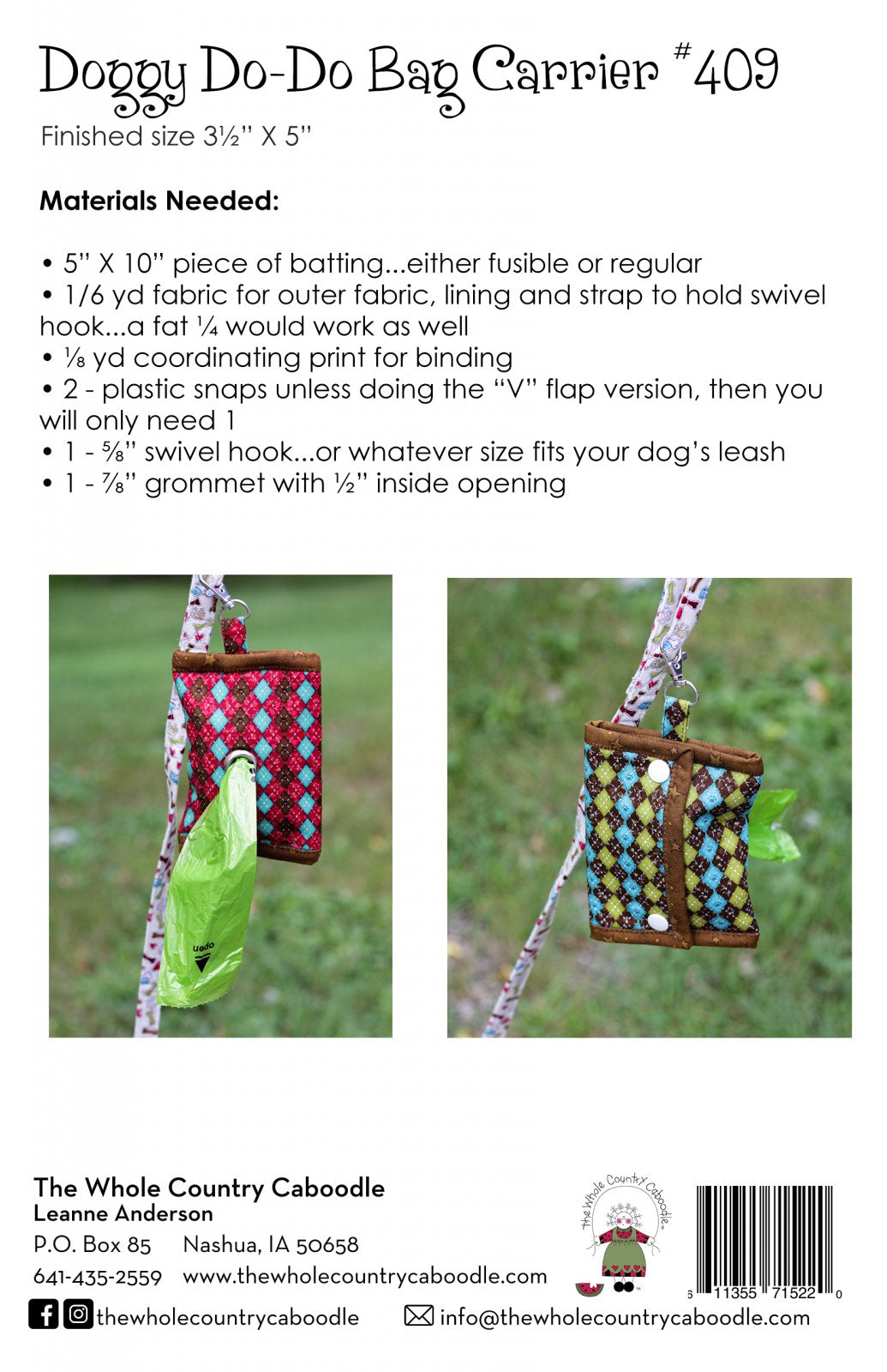 Doggy Do-Do Bag Carrier