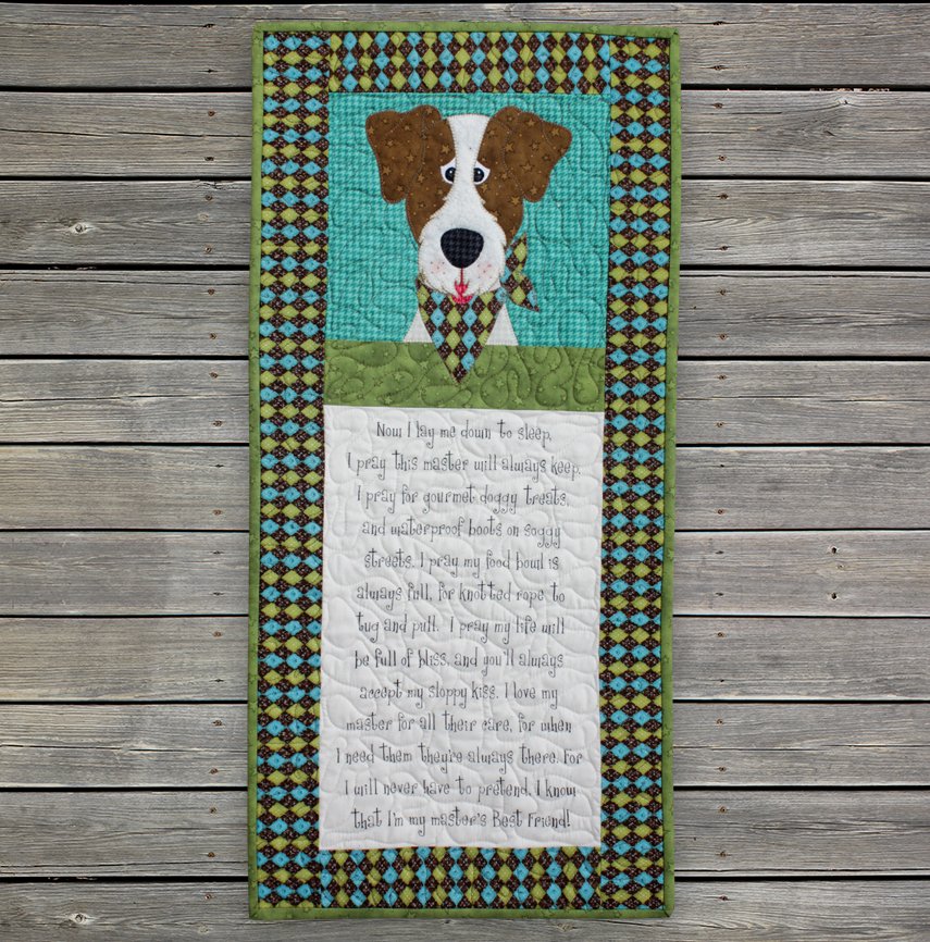 Dogs Prayer Panel & Pattern