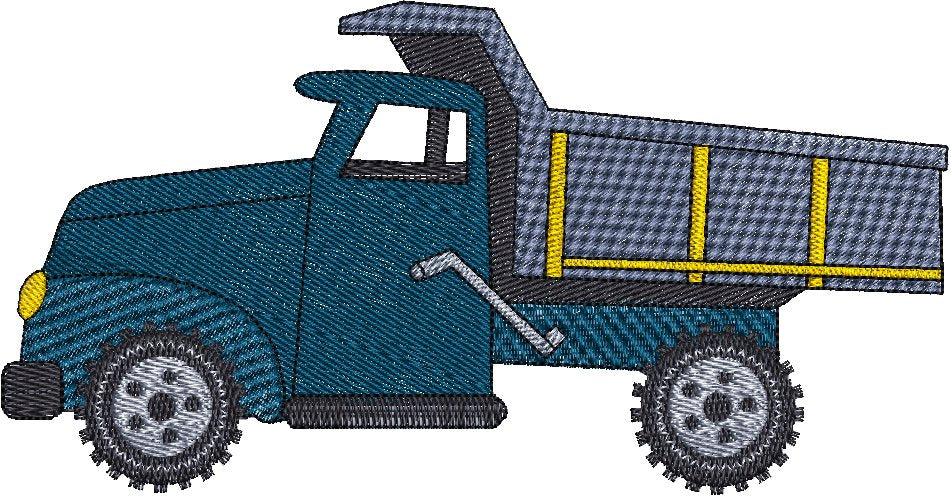 Don Dump Truck Embroidery - Download