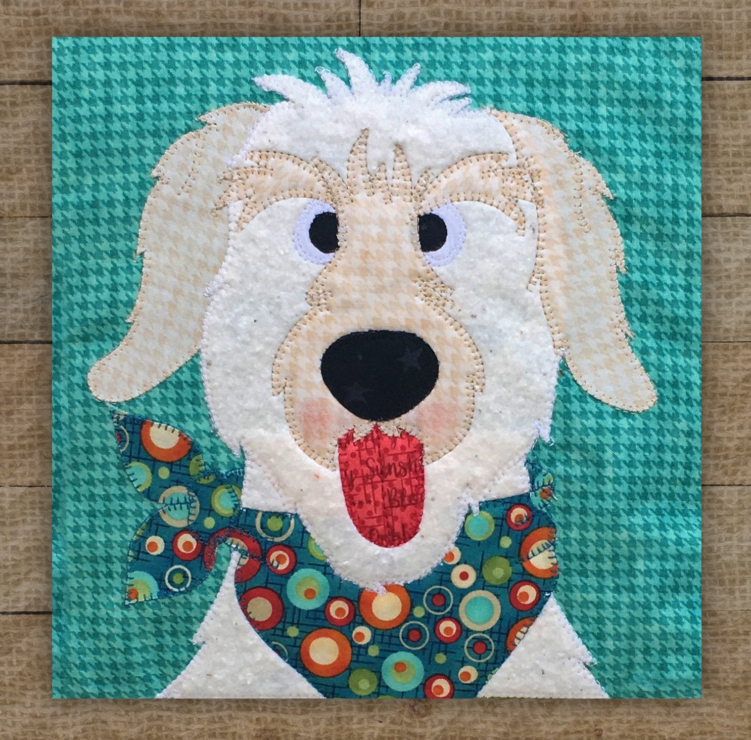 Doodle Dog Applique