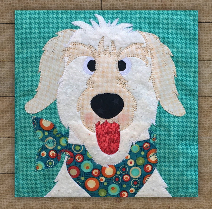 Doodle Dog Applique