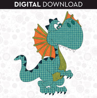 Dilophosaurus Applique