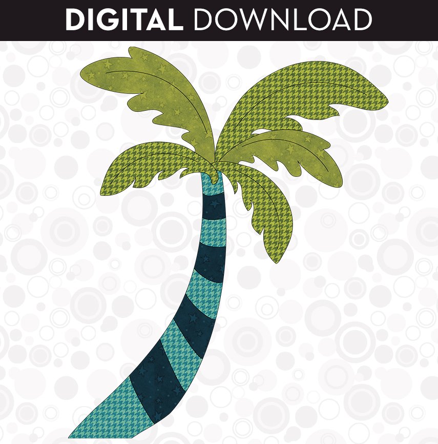Palm Tree Applique