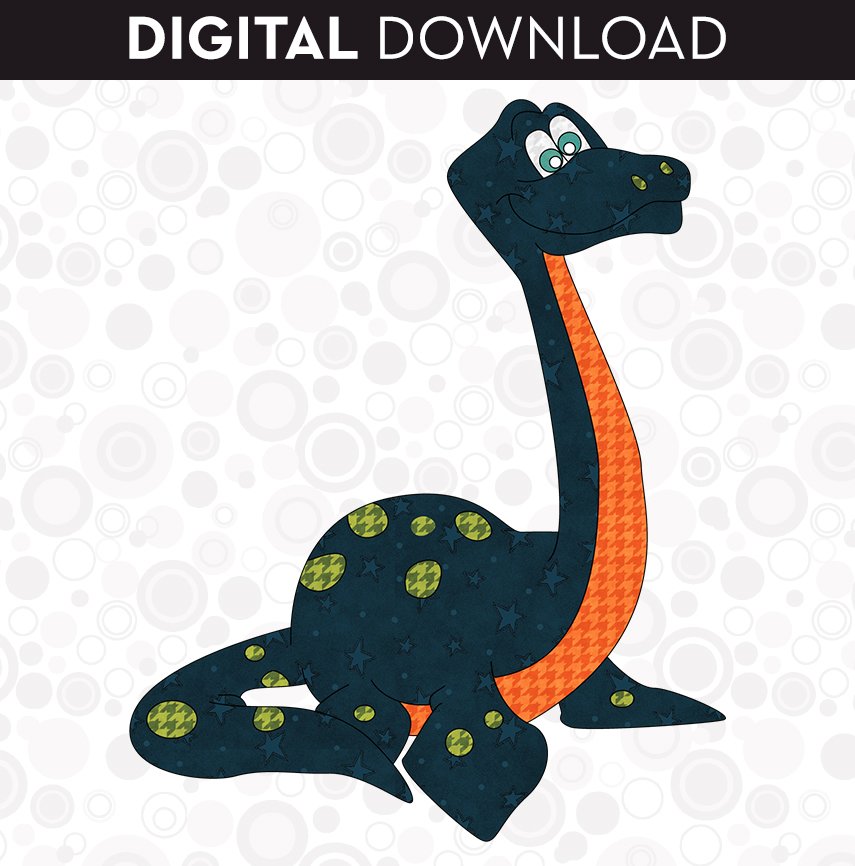 Plesiosaurus Applique
