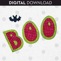 Batty Boo Applique Pattern