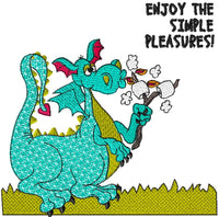 Dragon 12 S'Mores Dragon Embroidery - Download