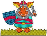 Dragon 2 Knight Dragon Embroidery - Download