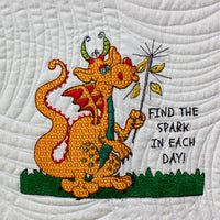 Dragon 3 Spark Dragon Embroidery - Download