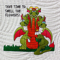 Dragon 4 3 Head Dragon Embroidery - Download