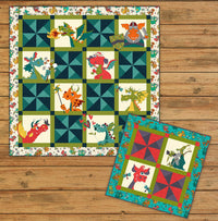 Dragon Applique Quilt & Table Topper Kit