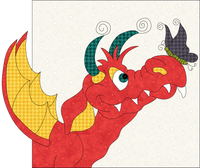 Butterfly Dragon Applique