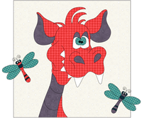 Dragonflies & Dragon Applique